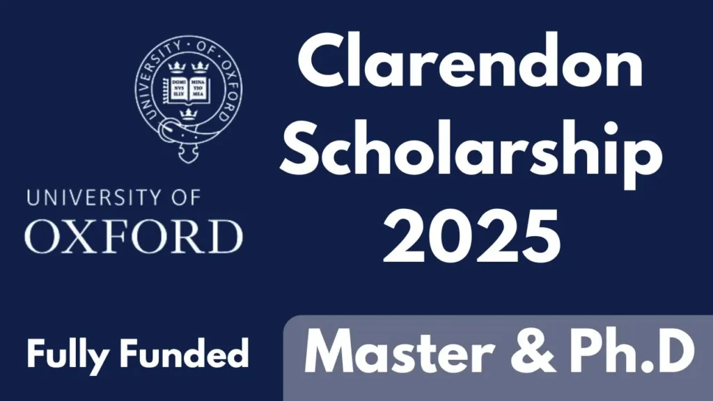 Clarendon Scholarship 2025