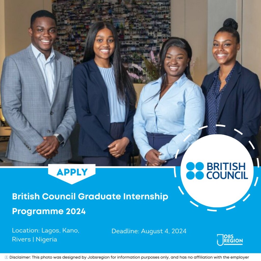 British Council Nigeria Internship Programme 2024