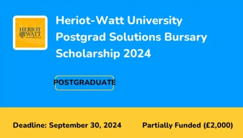 Postgrad Solutions Bursary