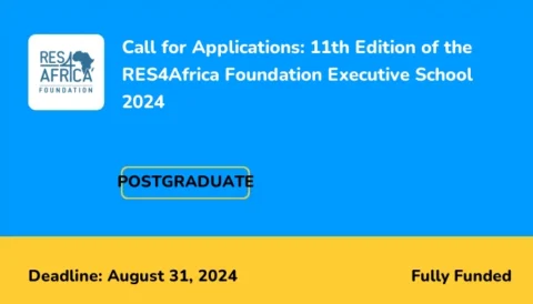 RES4Africa Foundation Executive School 2024