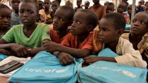 UNICEF donates school supplies in Adamawa