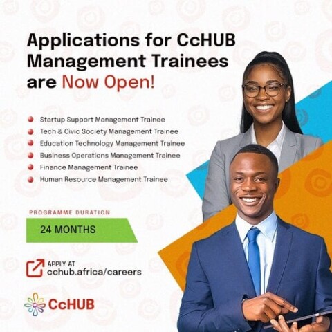 CcHUB Management Trainee Programme 2024