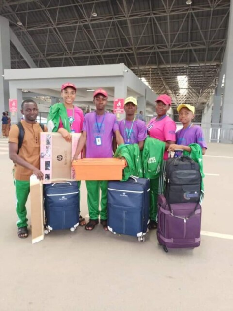 Nigerian students in international robotics championship