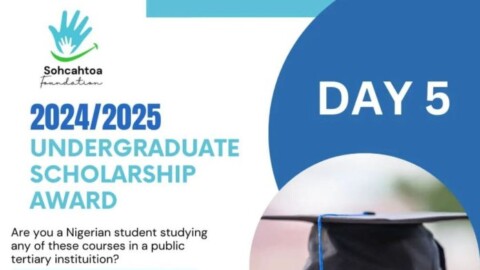 SOHCAHTOA Foundation Undergraduate Scholarship 2024