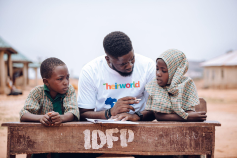 AREAi trains children in IDP camps