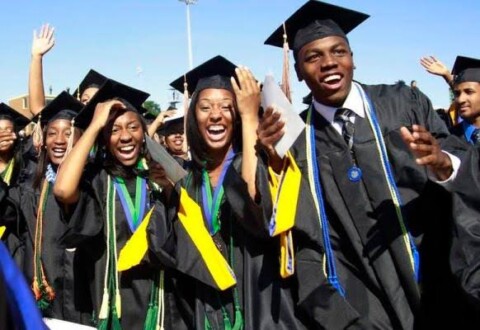Nigerian students studying in the U.S.