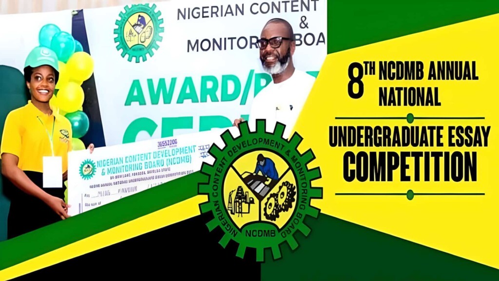 2024 NCDMB Undergraduate Essay Competition