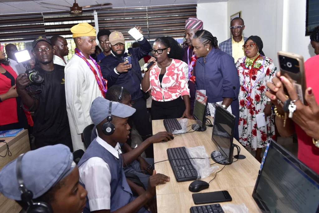 Nigerian Breweries donates language lab to Keke Senior High School