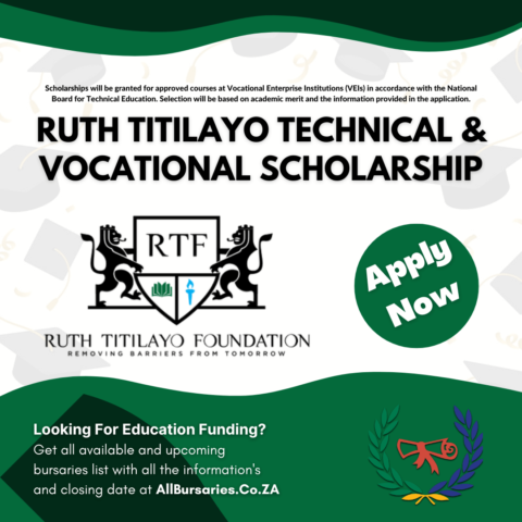 Ruth Titilayo Technical and Vocational Scholarship
