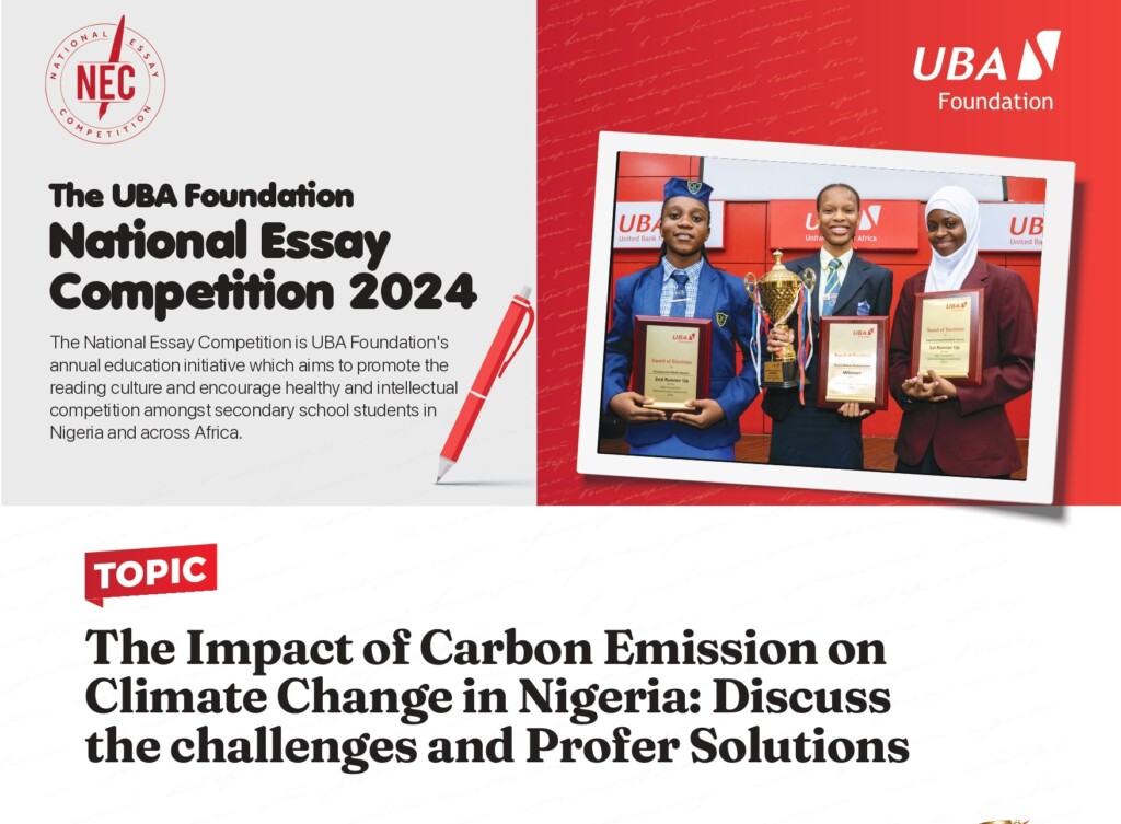 UBA Foundation National Essay Competition 2024
