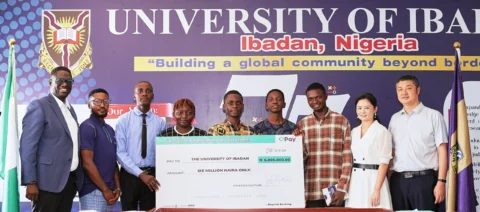 OPay scholarship partnership with University of Ibadan