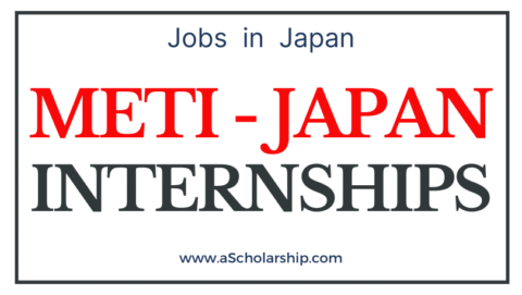METI Government of JAPAN Internships Program 2022 2023 Internees Application Portal