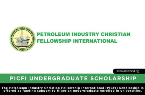 PICFI Undergraduate Scholarship Petroleum Industry Christian Fellowship International