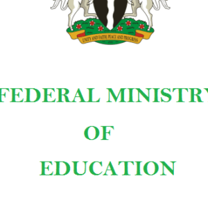 FEDERAL MINISTRY OF EDUCATION