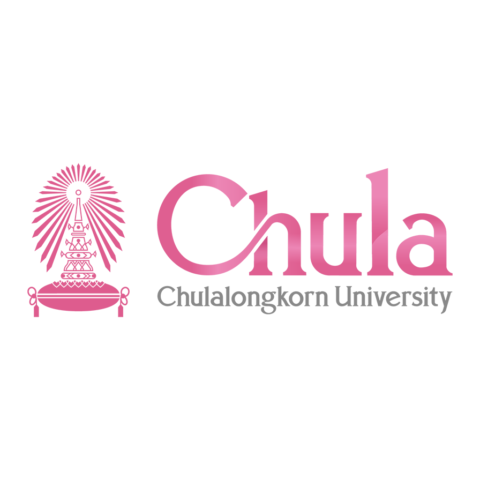 ป้ายวงกลม logo จุฬาฯ