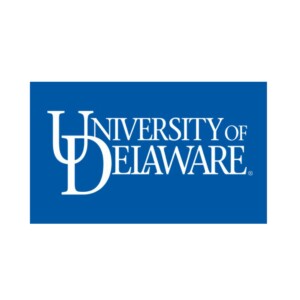 University of Delaware Word Mark Flag Royal