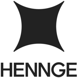 hennge logo black vertical